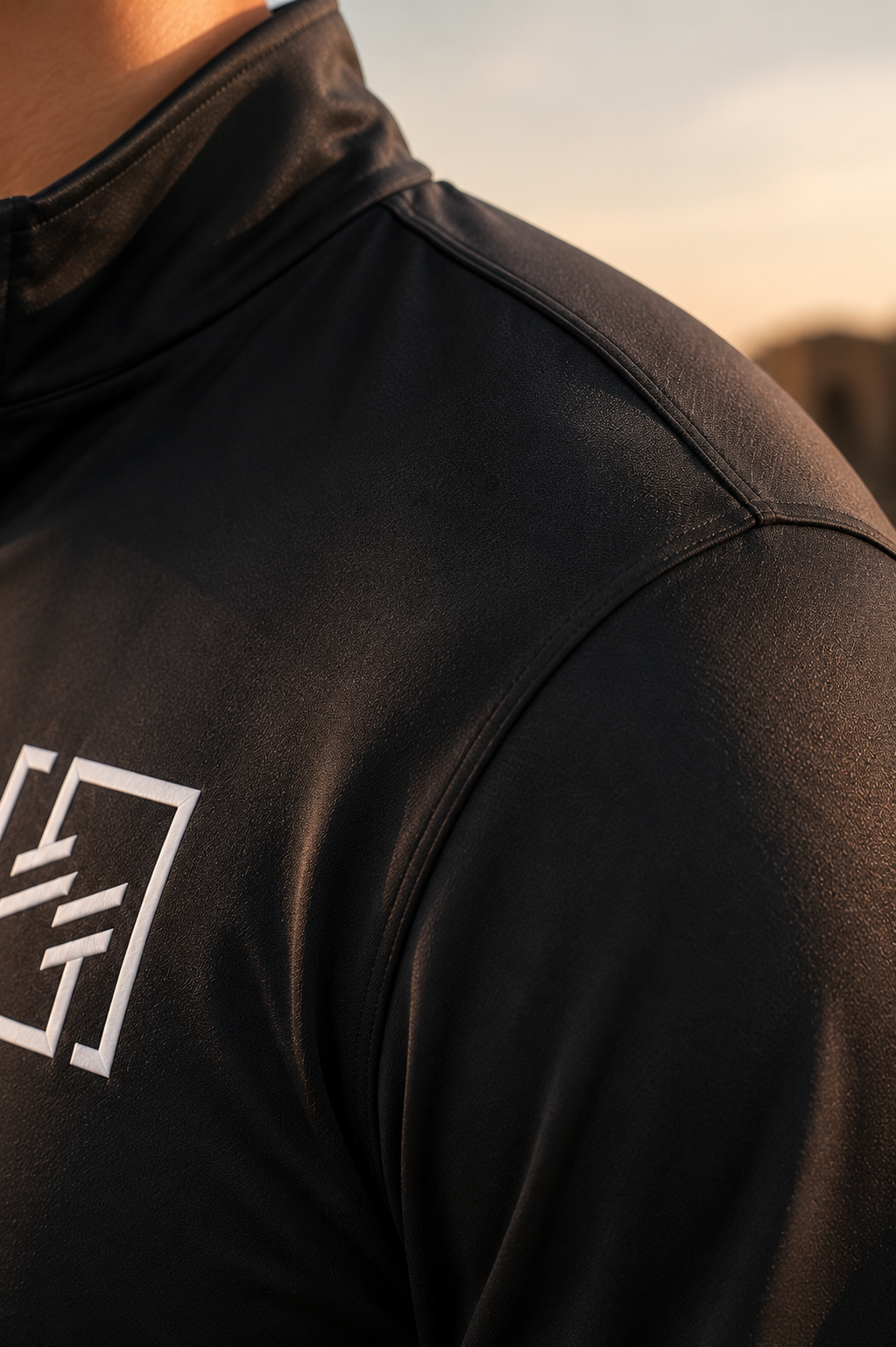 Be Healthy 1/4-Zip Pullover - ST357 Emblem