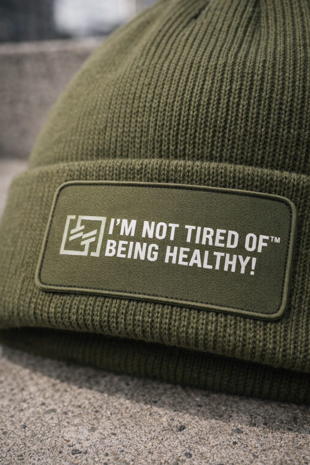 Be Healthy Patch Beanie - BA527