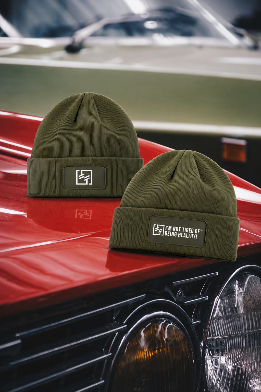 Be Healthy Patch Beanie - BA527