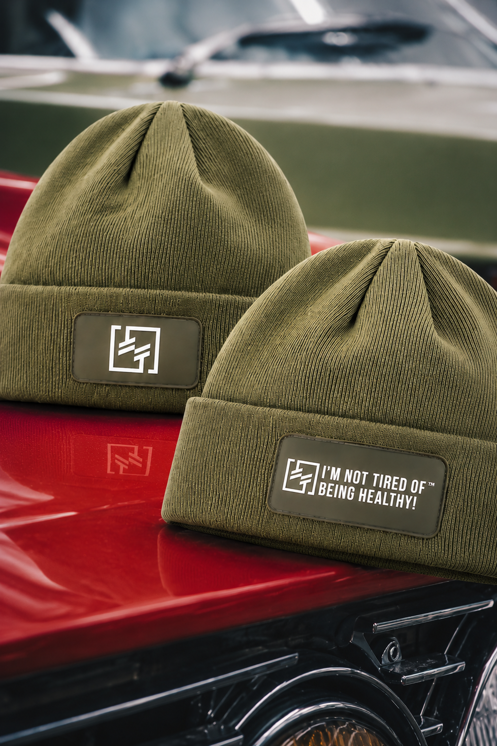 Be Healthy Patch Beanie - BA527