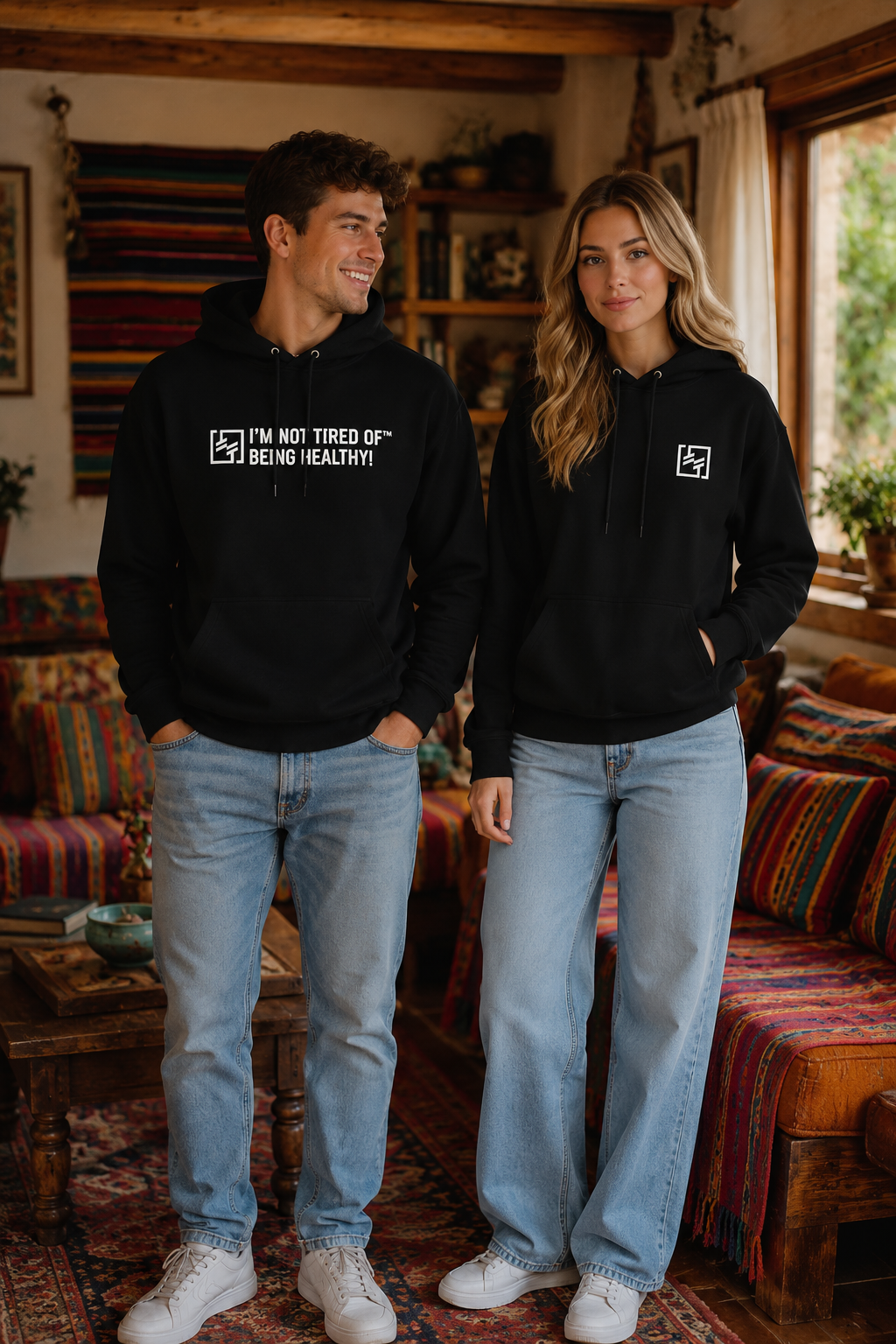Be Healthy Pullover Hoodie - 996MR