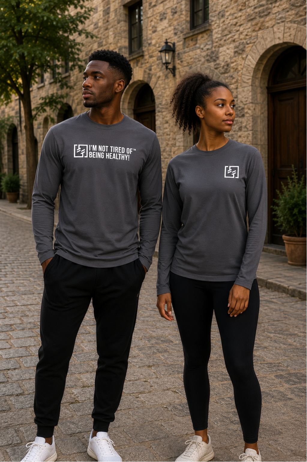 Be Healthy Long Sleeve T-Shirt - CE10L