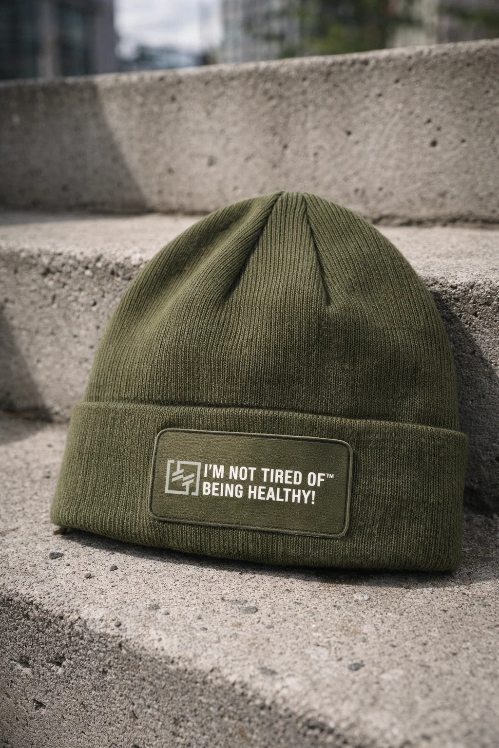 Be Healthy Patch Beanie - BA527