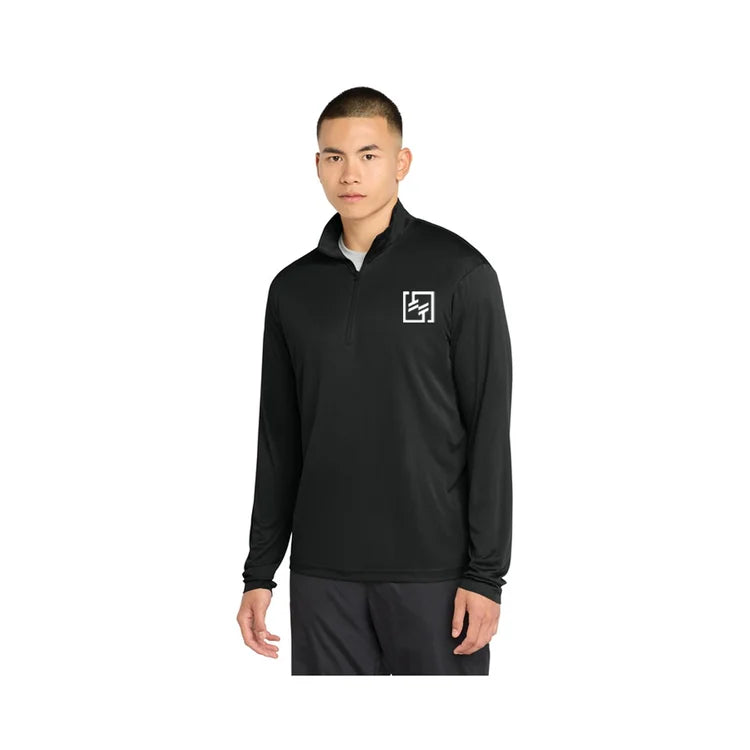 Be Healthy 1/4-Zip Pullover - ST357 Emblem