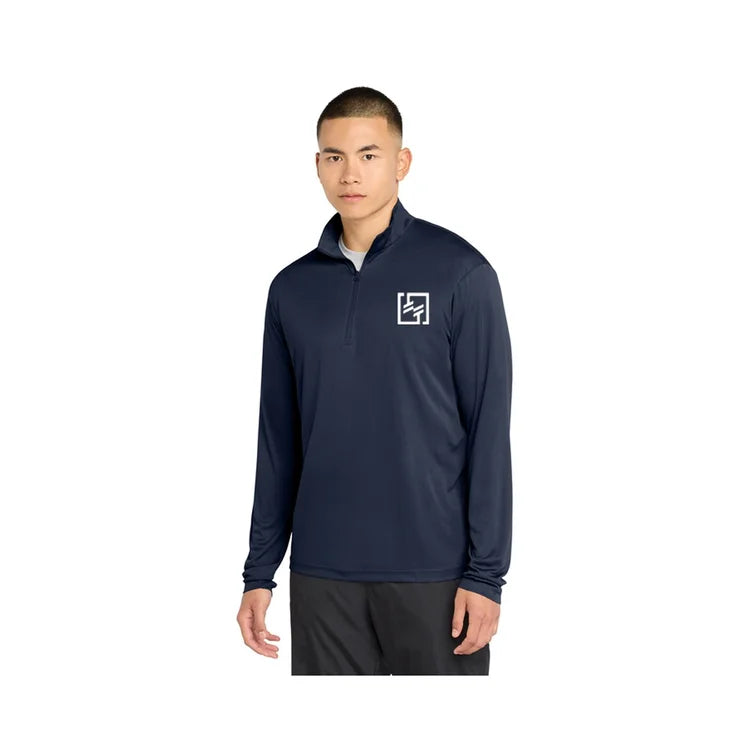 Be Healthy 1/4-Zip Pullover - ST357 Emblem