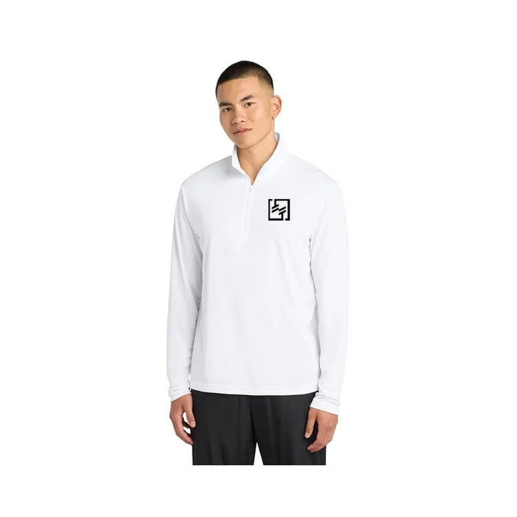 Be Healthy 1/4-Zip Pullover - ST357 Emblem